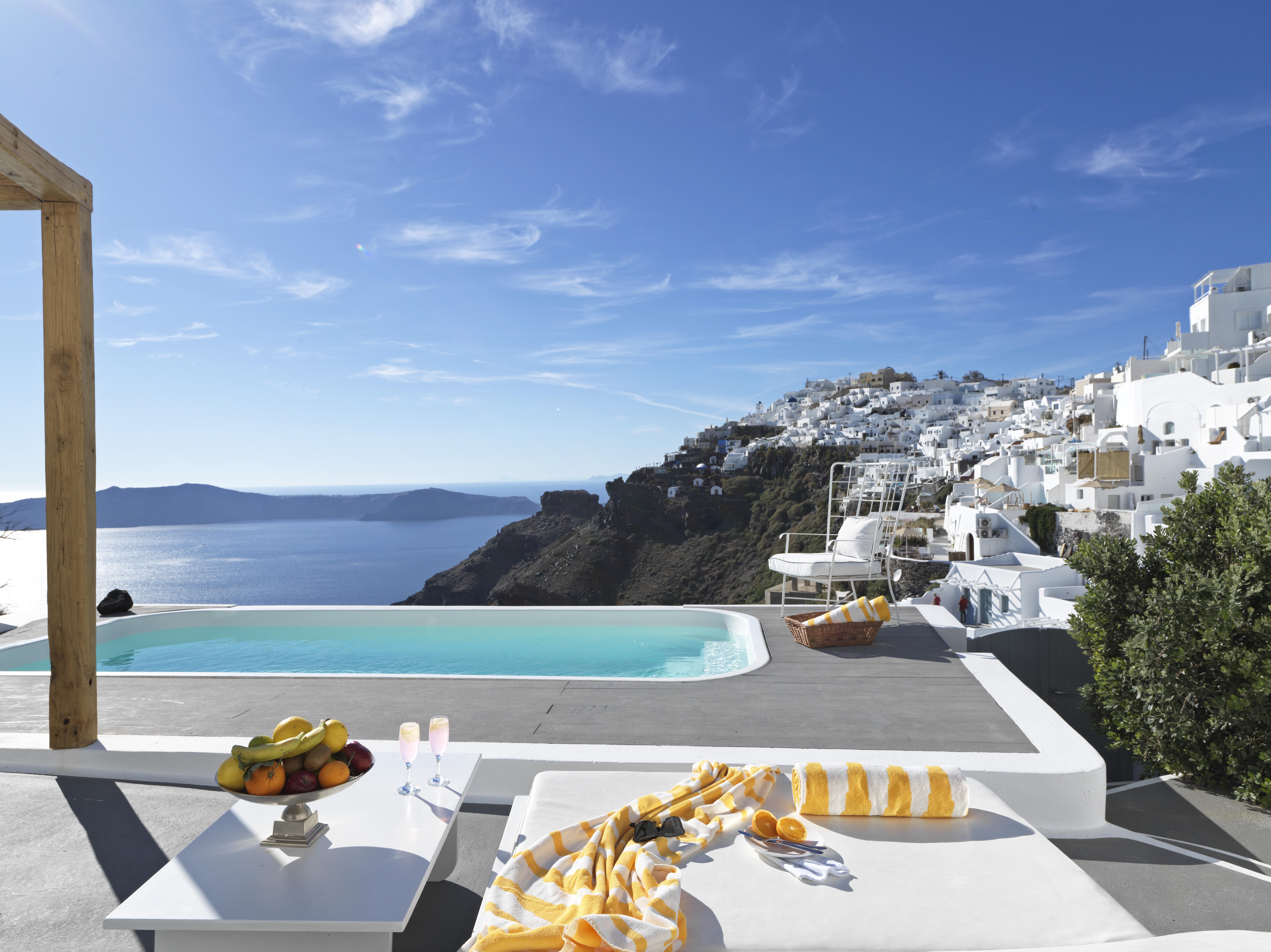 Katikies Chromata Santorini - The Leading Hotels Of The World Imerovigli  Luaran gambar